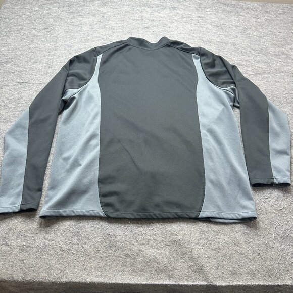 Nike Jordan Track Jacket Women 2XL Black Gray Colorblock Full Zip Knit - Picture 9 of 15